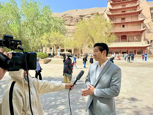 駐京辦主任訪問甘肅省5