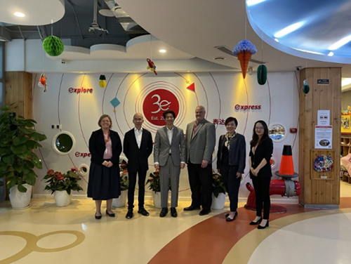 驻京办主任参访在京国际学校1