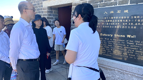 驻天津联络处访问河北省秦皇岛市10