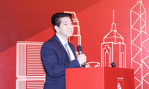 駐京辦主任出席天津市香港商會慶祝中華人民共和國成立75周年、香港回歸27周年和天津市香港商會成立16周年活動1