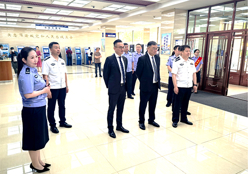 驻辽宁联络处与驻京办入境事务组访问黑龙江省哈尔滨市1