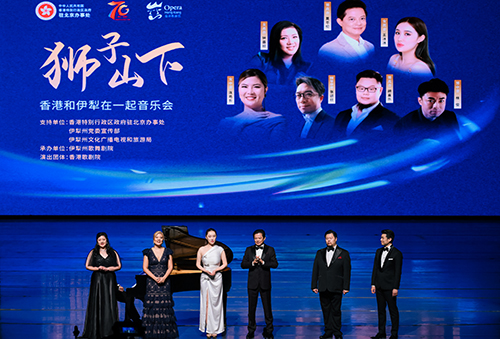 驻京办副主任出席在新疆举行的「狮子山下」音乐会2