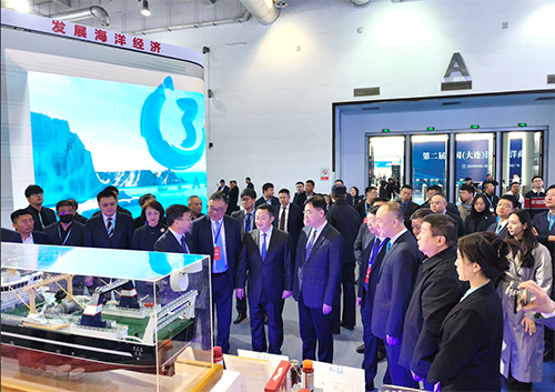 駐遼寧聯絡處訪問遼寧省大連市1