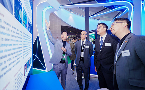 驻天津联络处出席中国国际软件博览会香港馆开幕典礼2