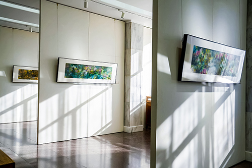 署理駐京辦主任出席「百荷呈祥—林天行彩墨藝術作品展」開幕式2