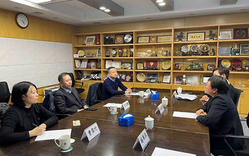 驻京办副主任与沈阳市人民政府港澳事务办公室副主任王忠庆会面1