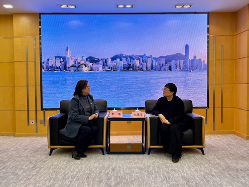 署理驻京办主任与创兴银行有限公司北京分行行长焦阳会面1