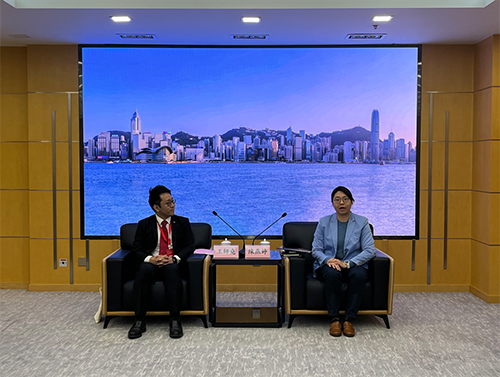 国际青年商会中国香港总会到访驻京办1