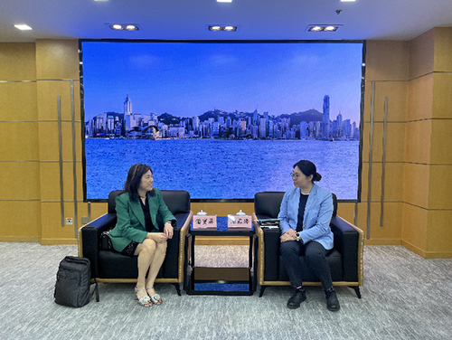 樂施會到訪駐京辦1