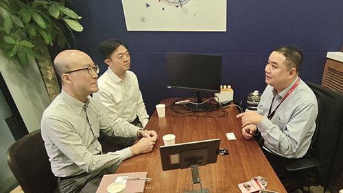 驻天津联络处访问在天津的港资银行1