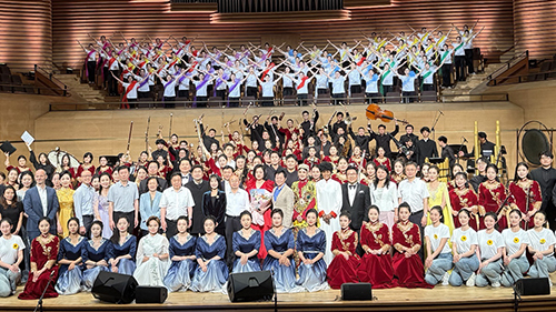 駐天津聯絡處出席「津通上合」音樂匯－天津音樂學院民族管弦樂專場音樂會1