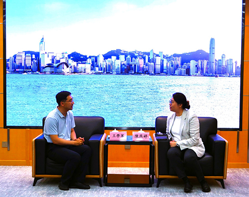 驻京办助理主任与内蒙古港澳办副主任会面1