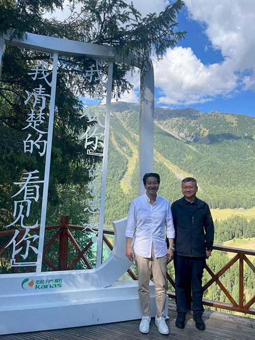 驻京办主任访问新疆维吾尔自治区8