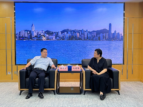 駐京辦副主任與寧夏回族自治區黨委港澳台事務辦公室副主任楊俊宏會面1