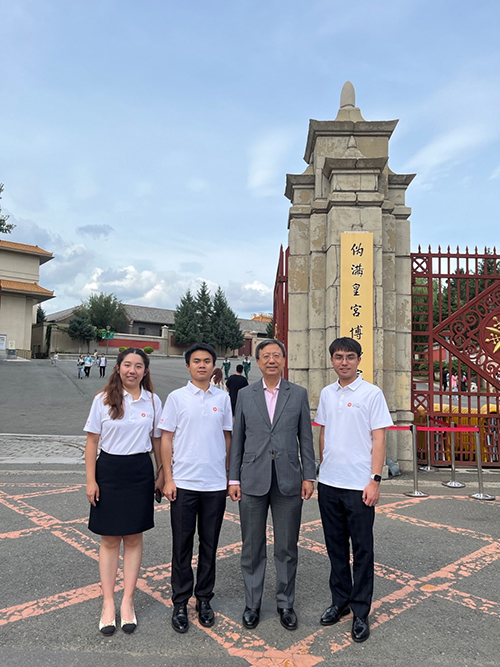 駐遼寧聯絡處暑期實習生考察吉林省長春市1