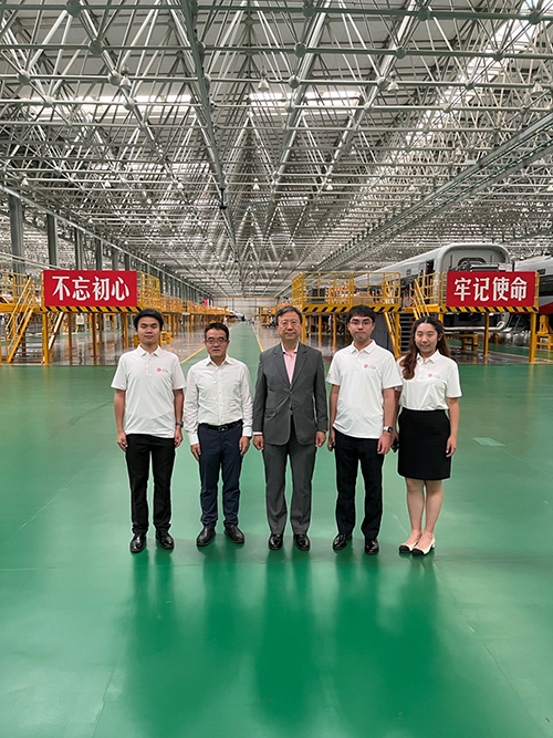 駐遼寧聯絡處暑期實習生考察吉林省長春市2