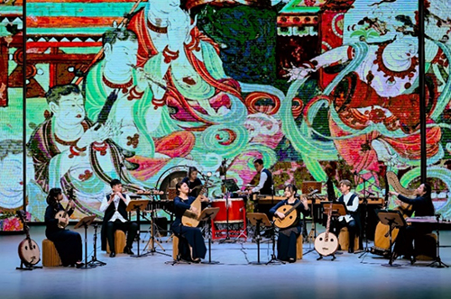 駐京辦副主任到訪甘肅省敦煌市1