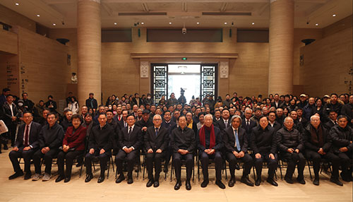 駐京辦副主任出席「九十禮贊 翰墨華章—施子清博士書法展」開幕式 1